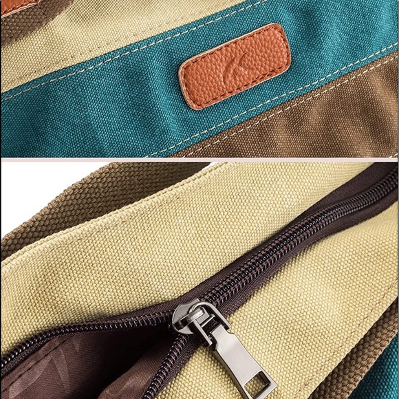 Snugstar canvas crossbody handbag - Picture 6 of 6